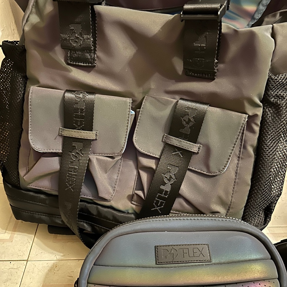 Popflex Athena Backpack & Bridget Belt Bag New